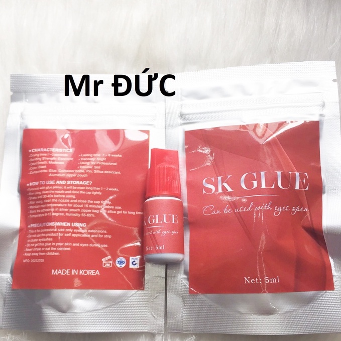 Keo nối mi không cay SK GLUE - TỰ NỐI - DỤNG CỤ NỐI MI