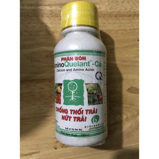 Phân bón lá Amino Ca chống thối trái nứt trái 100ml