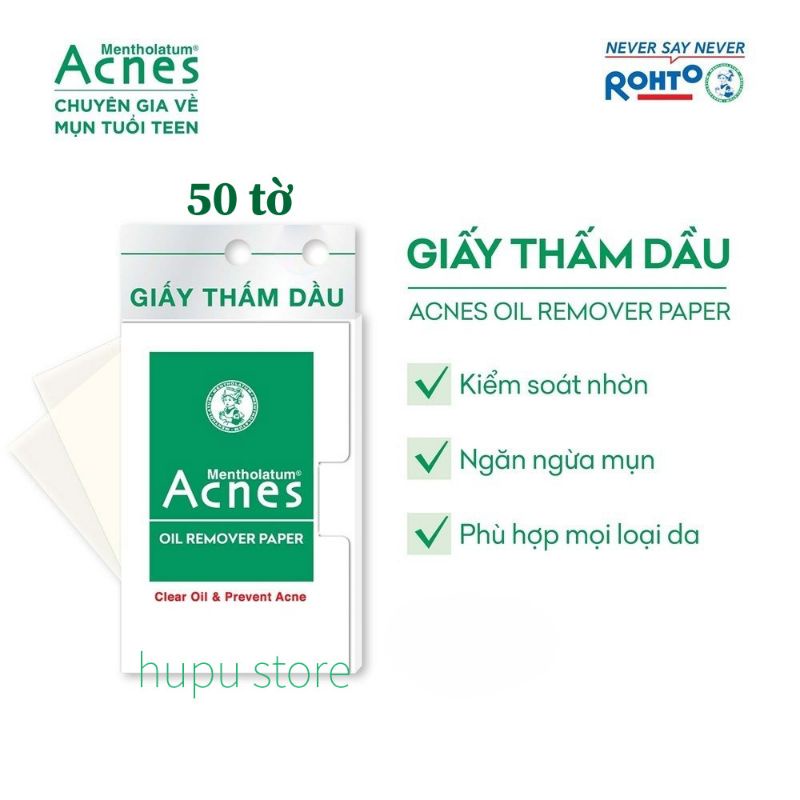 GIẤY THẤM DẦU ACNES 50 TỜ