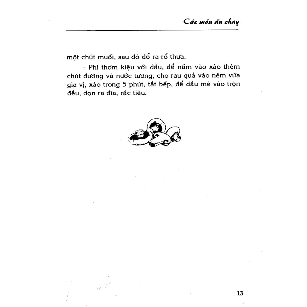 Sách Các Món Ăn Chay
