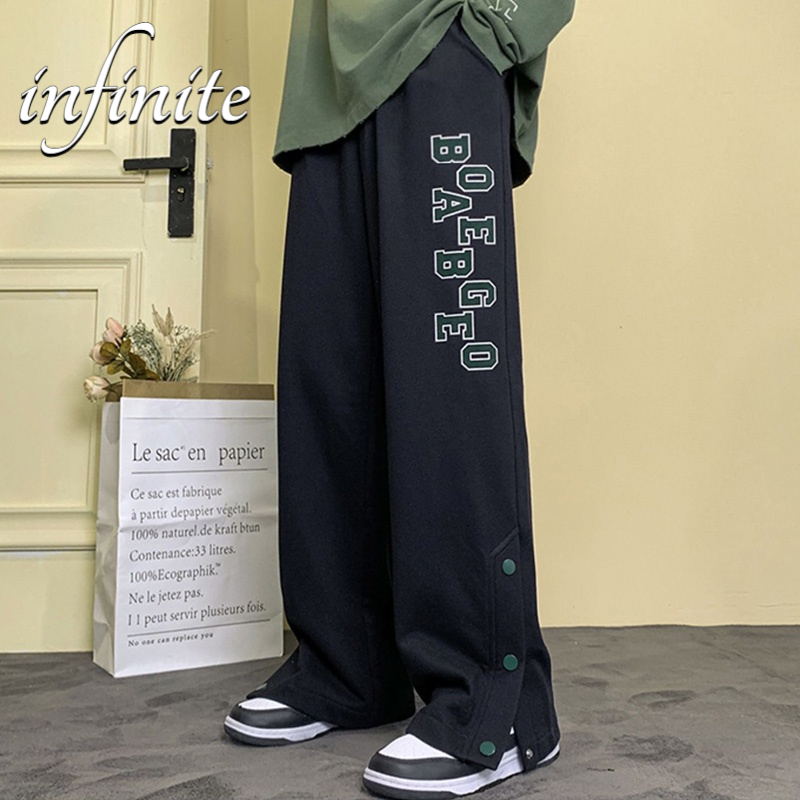 Quần Dài Dáng Rộng / Quần Dài Phong Cách Hip Hop Mỹ Thời Trang Thu Đông Hàng Mới Dành Cho Nam