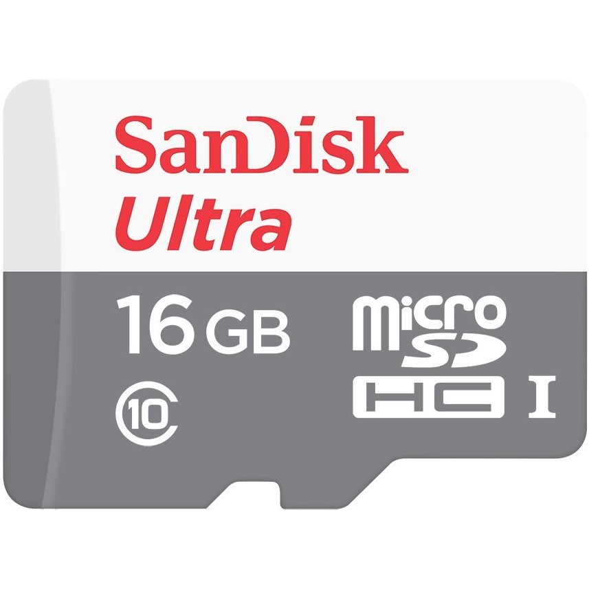 Thẻ nhớ MicroSDHC SanDisk Ultra 533X 16GB 80MB/s - Không Box (Bạc)