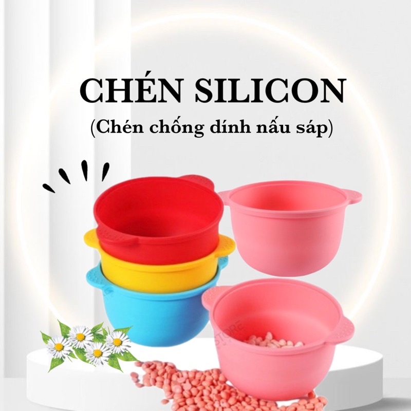 CHÉN NẤU SÁP SILICON CHỊU NHIỆT CHỐNG DÍNH