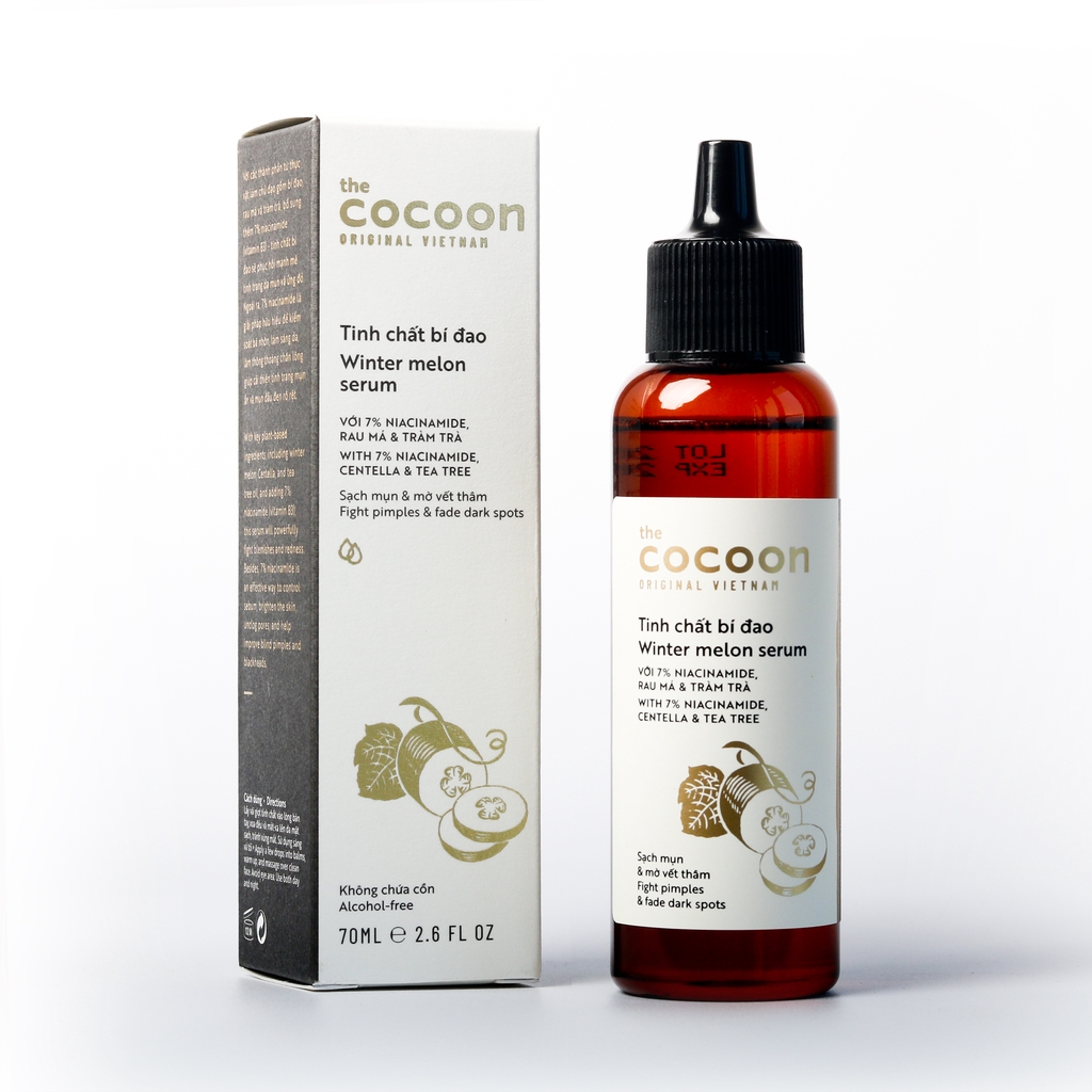 Tinh Chất Bí Đao Cocoon 70ml