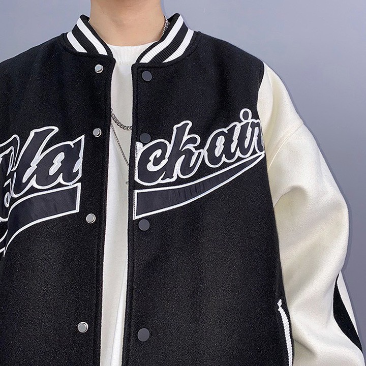 Áo Khoác Bomber Nỉ Ngoại Hình Chú Bé (BB200 - Kèm Ảnh Thật)