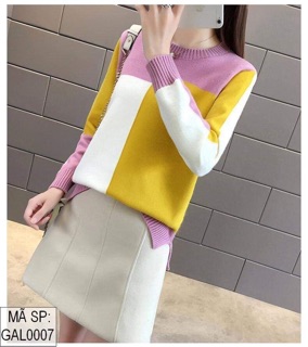 Áo len phối màu cao cấp