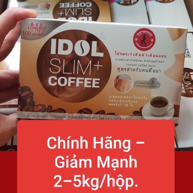 [Chính Hãng-Giảm Mạnh] Cà Phê Giảm Cân Idol Slim Coffee
