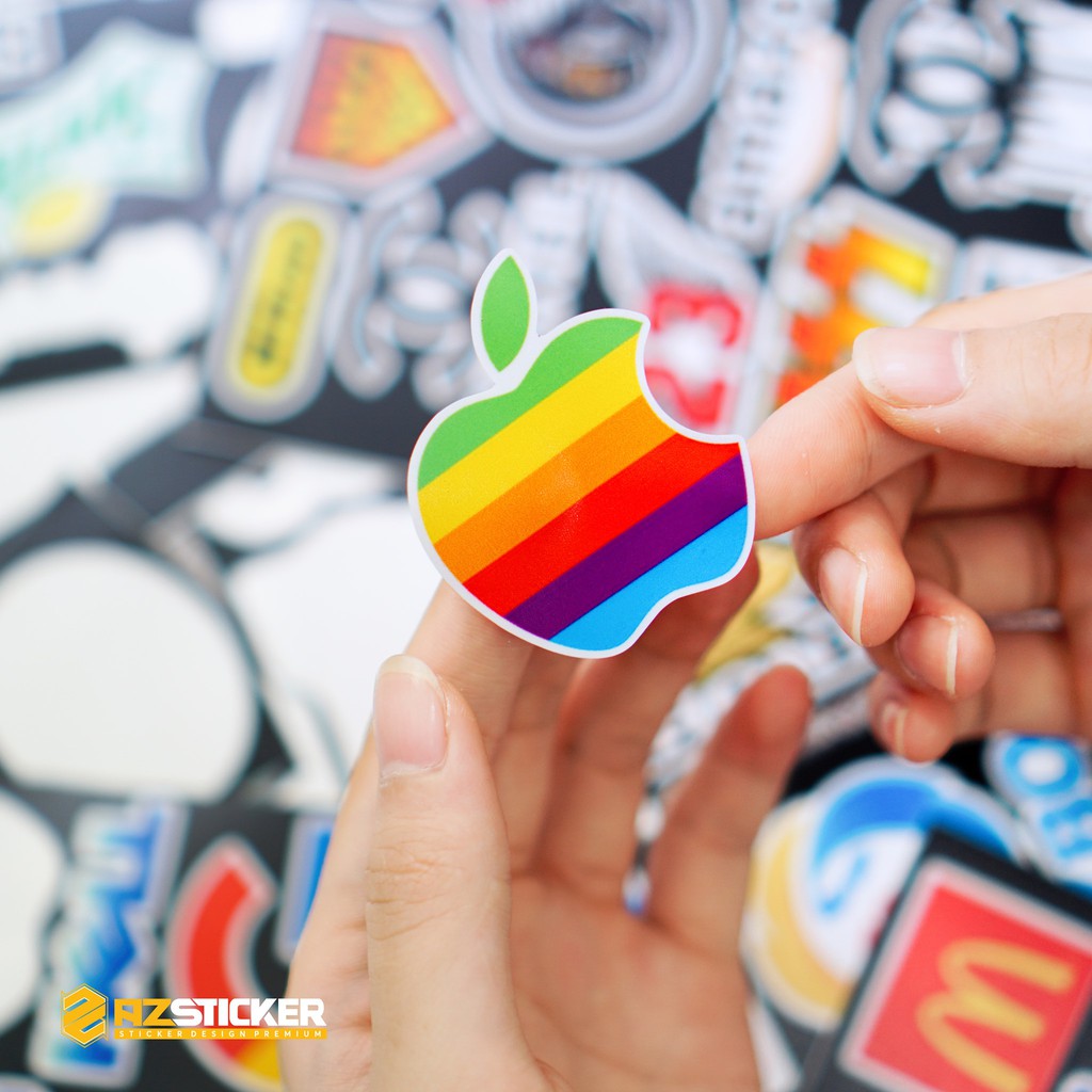 Sticker Logo Các Thương Hiệu Nổi Tiếng Chống Thấm Nước | STK108 | Hình Dán Logo Trang Trí Mũ Bảo Hiểm Laptop Điện Thoại