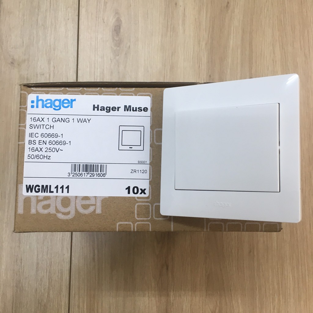 WGML111 - Công tắc đơn 1 chiều 16A