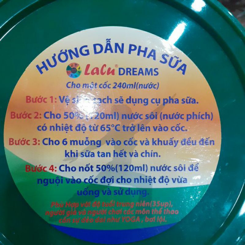 Sữa bột nhập khẩu Đức La u dream 900g