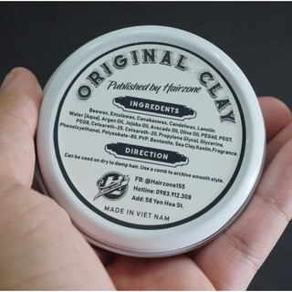 Sáp vuốt tóc Original Clay CHÍNH HÃNG