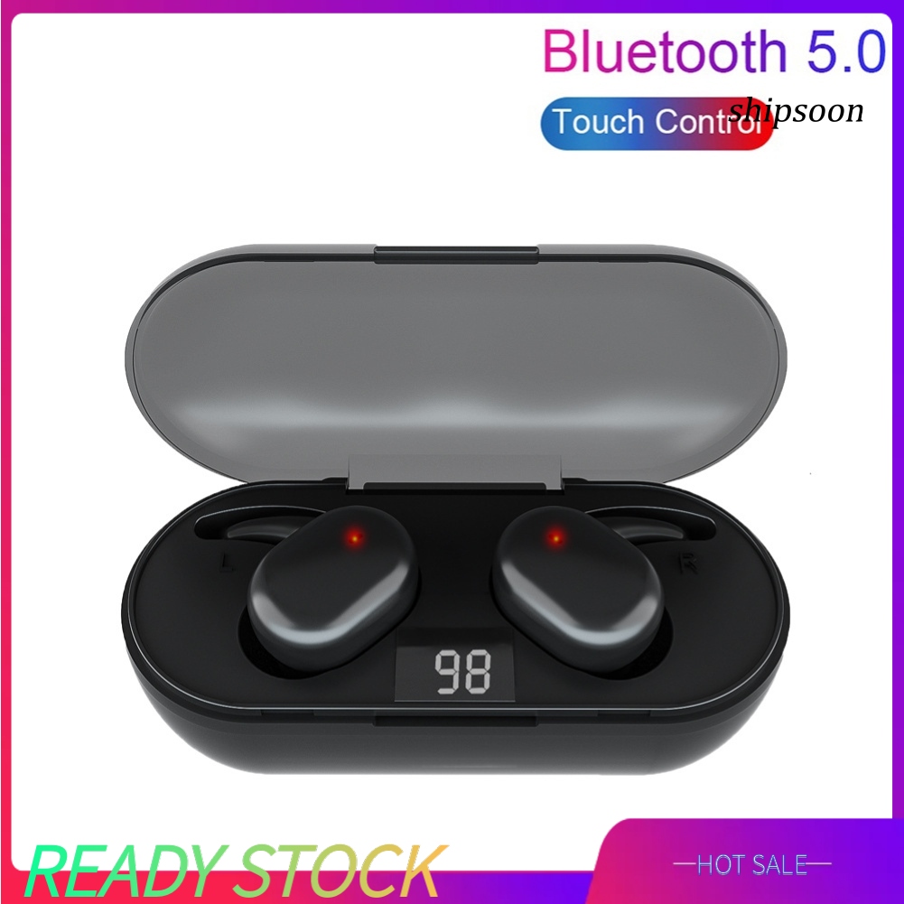 snej  Q2 TWS Bluetooth 5.0 Wireless Smart Touch Noise Reduction Earphone for Phone