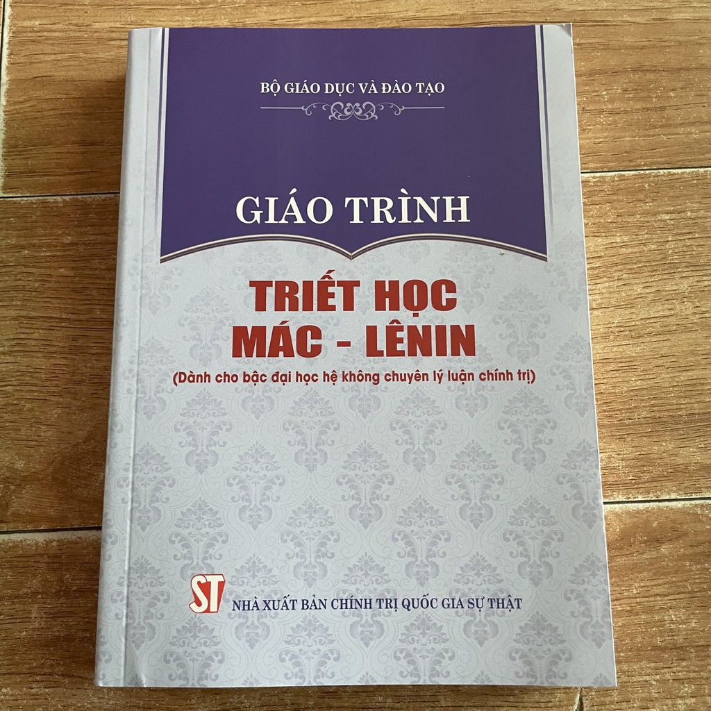 Giáo trình Triết học Mác – Lênin (Dành cho bậc đại học hệ không chuyên lý luận chính trị)