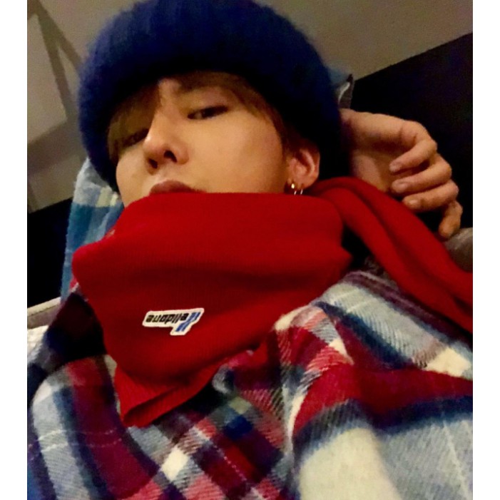 Áo dạ chùm hoa tiết caro xanh hồng WE11DONE x PMO PEACEMINUSONE