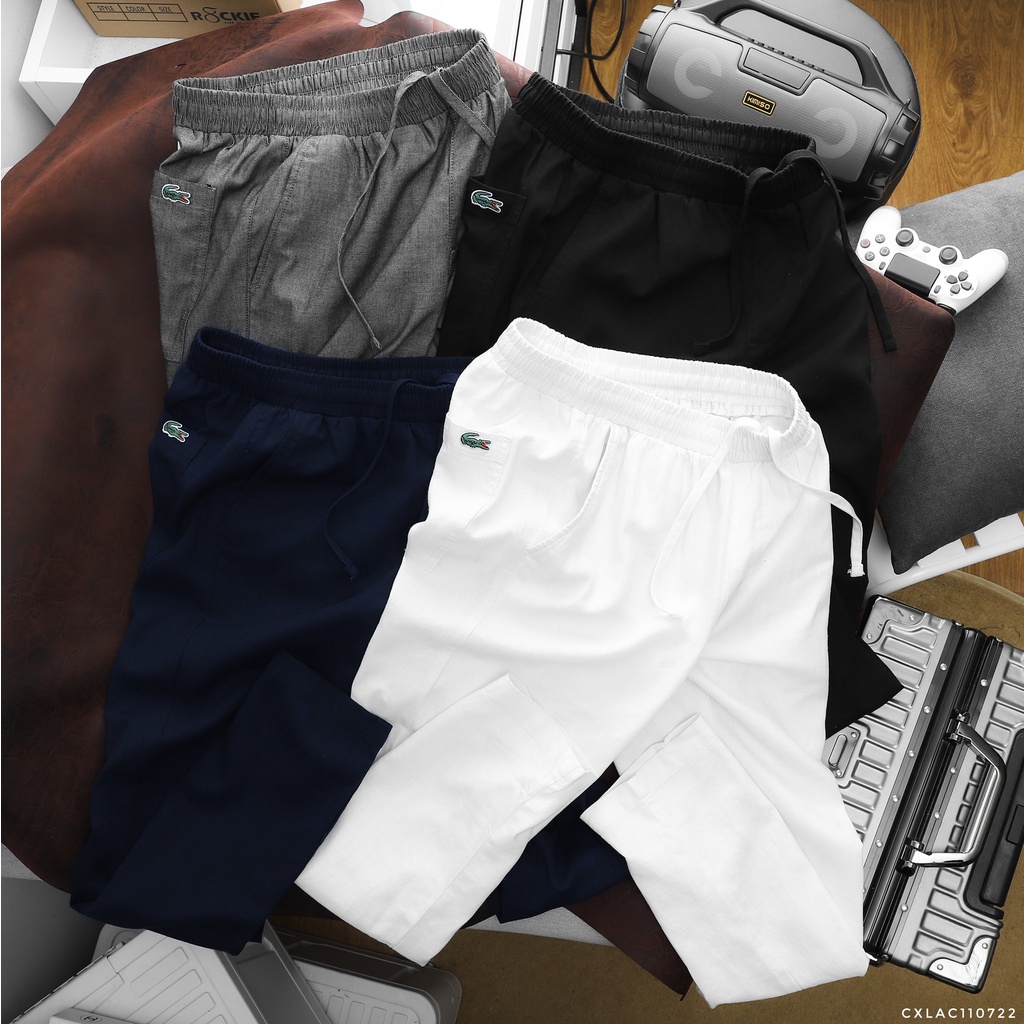 Quần đũi dài nam LCST 2,chất liệu vải đũi co dãn thoáng mát,form slimfit,hàng VNXK