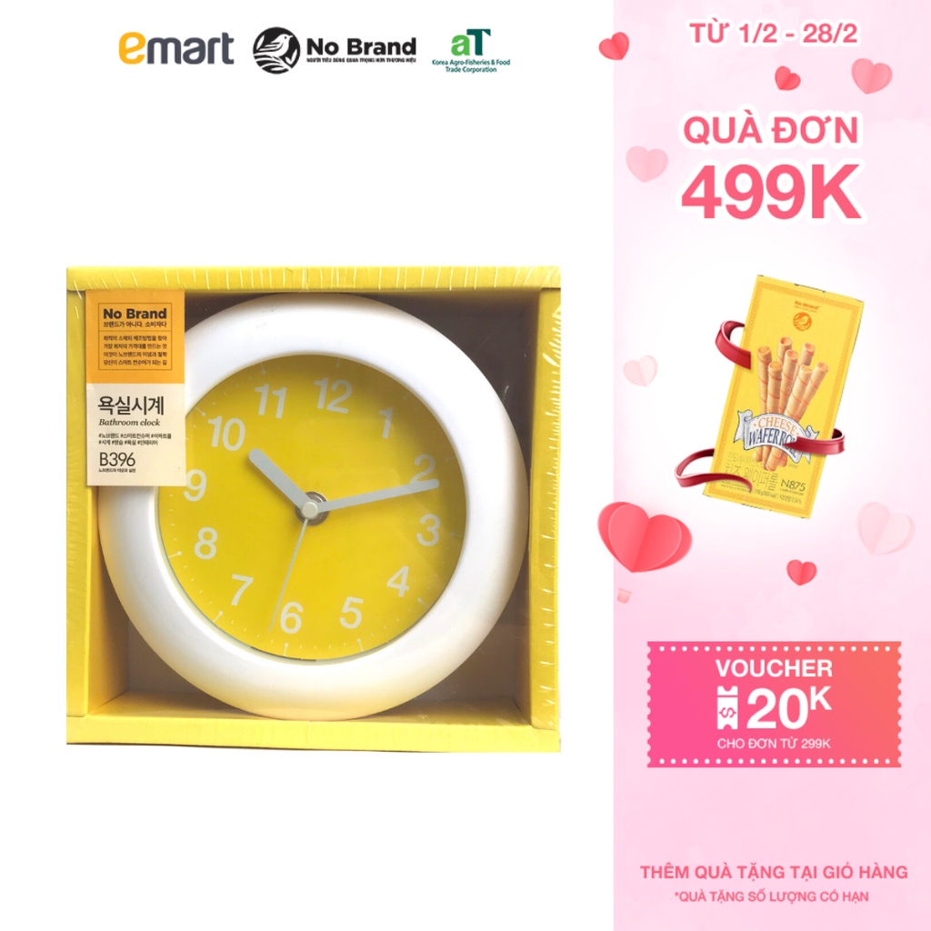 Đồng Hồ Dùng Trong Nhà Tắm No Brand (Giao Màu Ngẫu Nhiên) - Emart VN