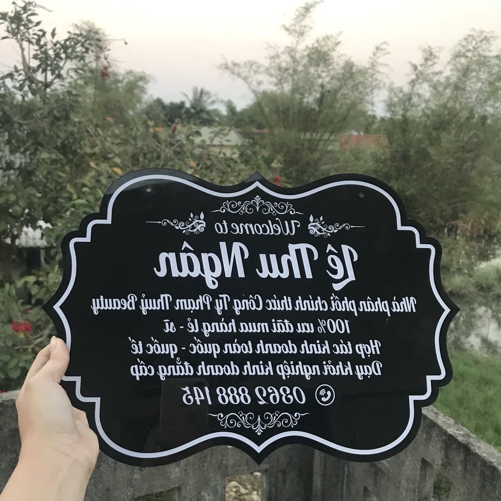 [BIỂN HIỆU LIVESTREAM] - Bảng hiệu mica dùng để livestream bán hàng và chụp ảnh - Thiết kế theo yêu cầu