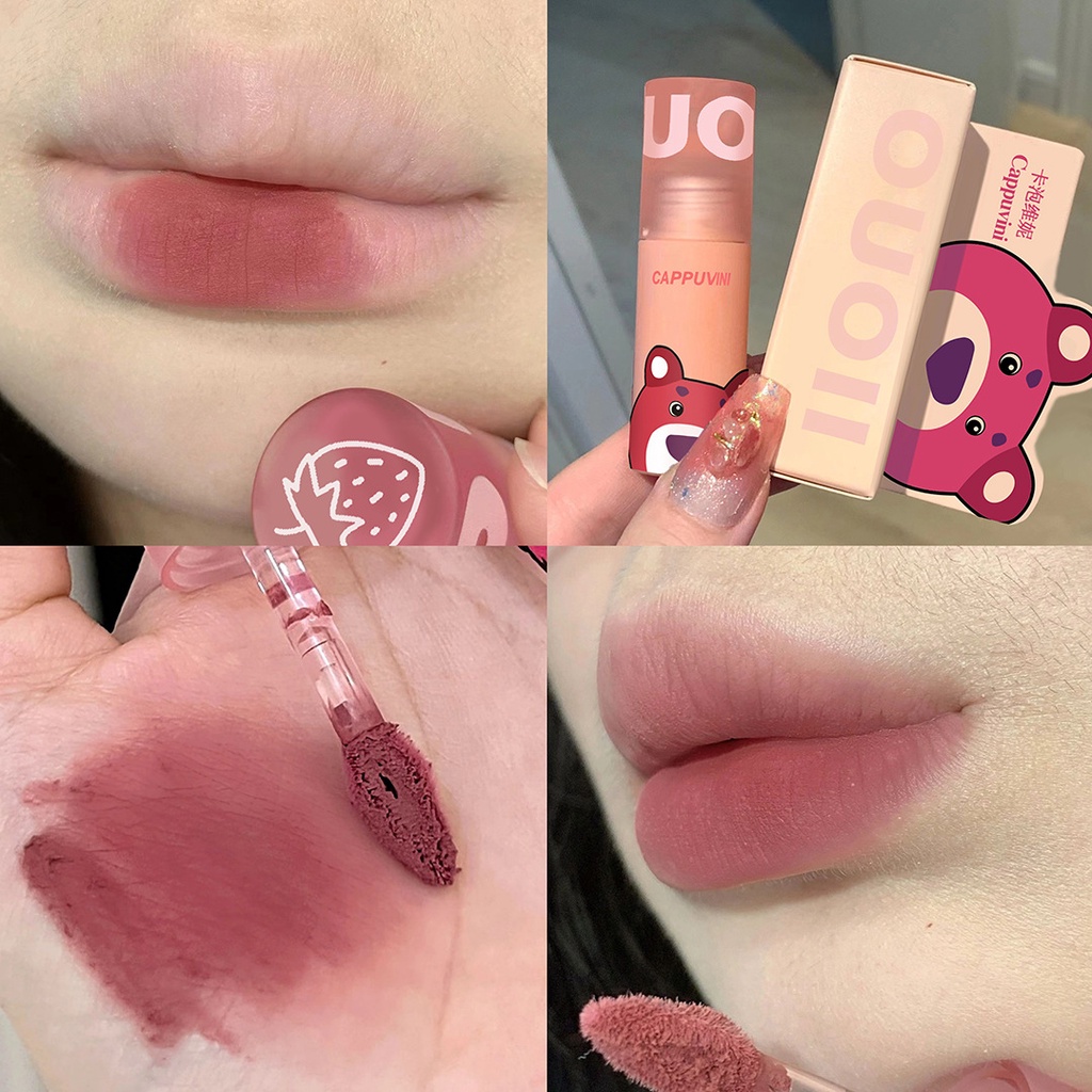✨✨Son Kem Cappuvini Tông Nhung Lì Trang Điểm Làm Trắng Môi