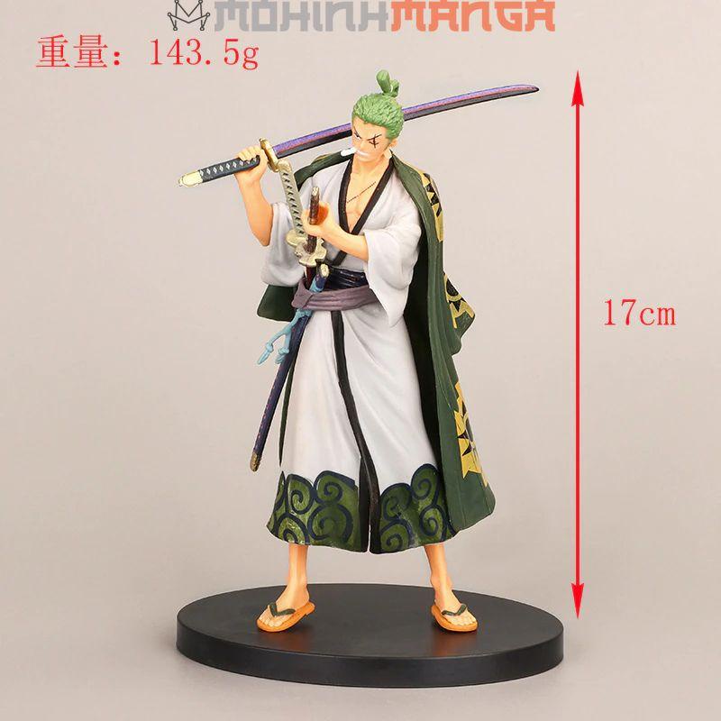 Mô hình các nhân vật One Piece Đảo hải tặc cao 17-18cm Luffy Zoro Nami Kaido Shanks Robin Sanji Usopp Chopper Vinsmoke