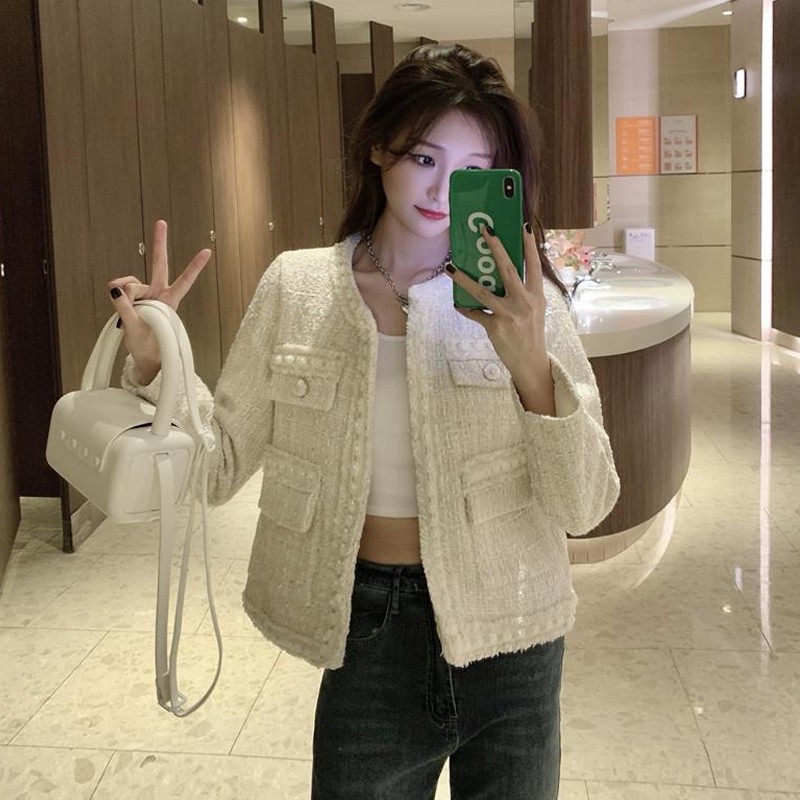 Áo Khoác Dạ Tweed Thiết Kế Mới Kiểu Pháp | BigBuy360 - bigbuy360.vn