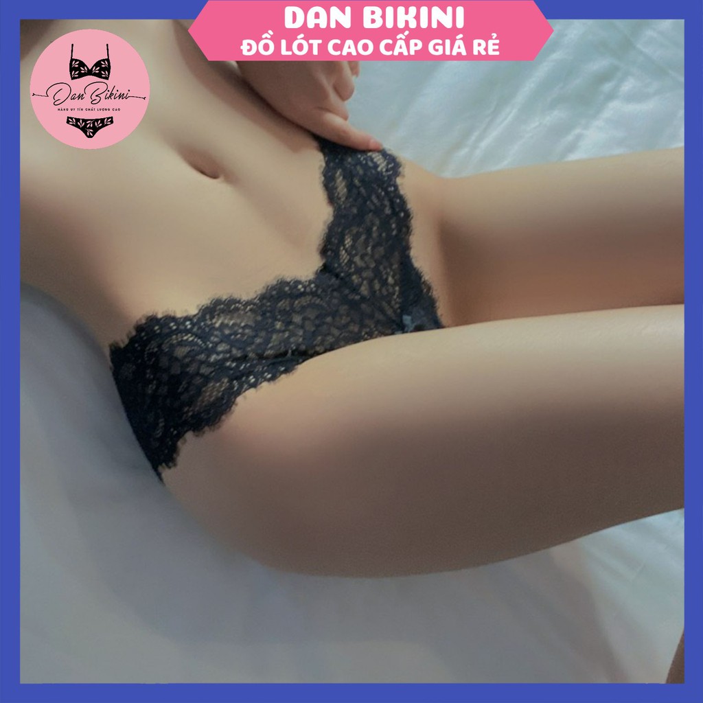 Quần Lọt Khe Nữ ❤️FREESHIP❤️ Quần Lót Lọt Khe Sexy Ren Lọt Khe cao cấp cạp chữ V sexy gợi cảm mã C32