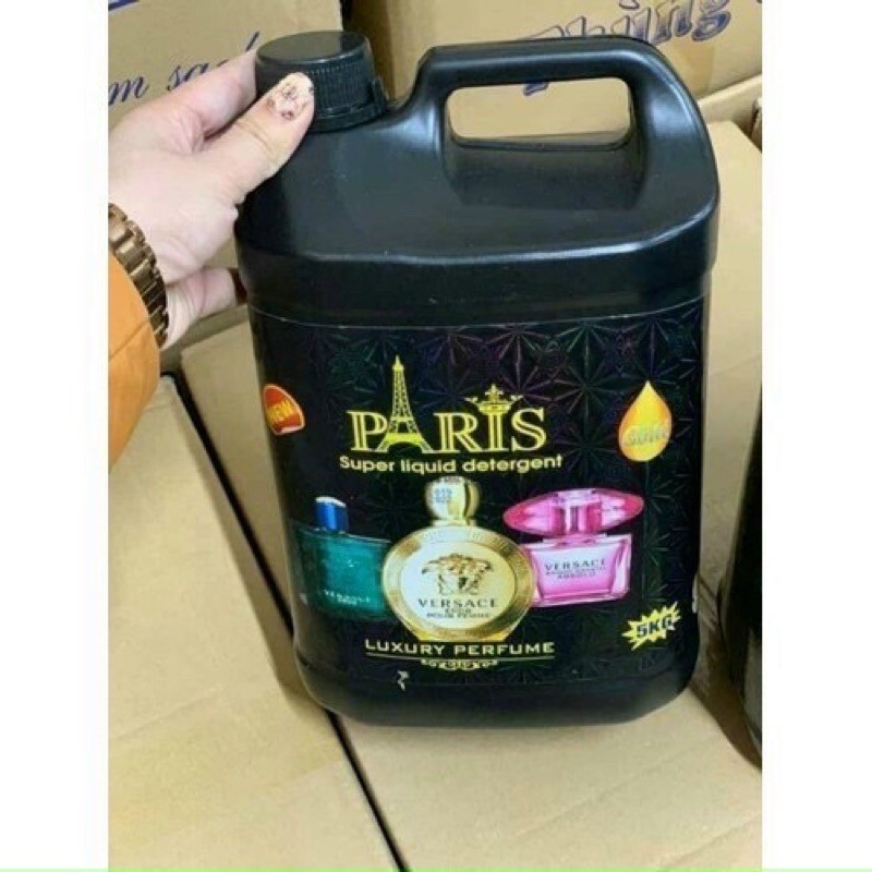 Nước Giặt Paris Hương Nước Hoa 9in1 can 5L +