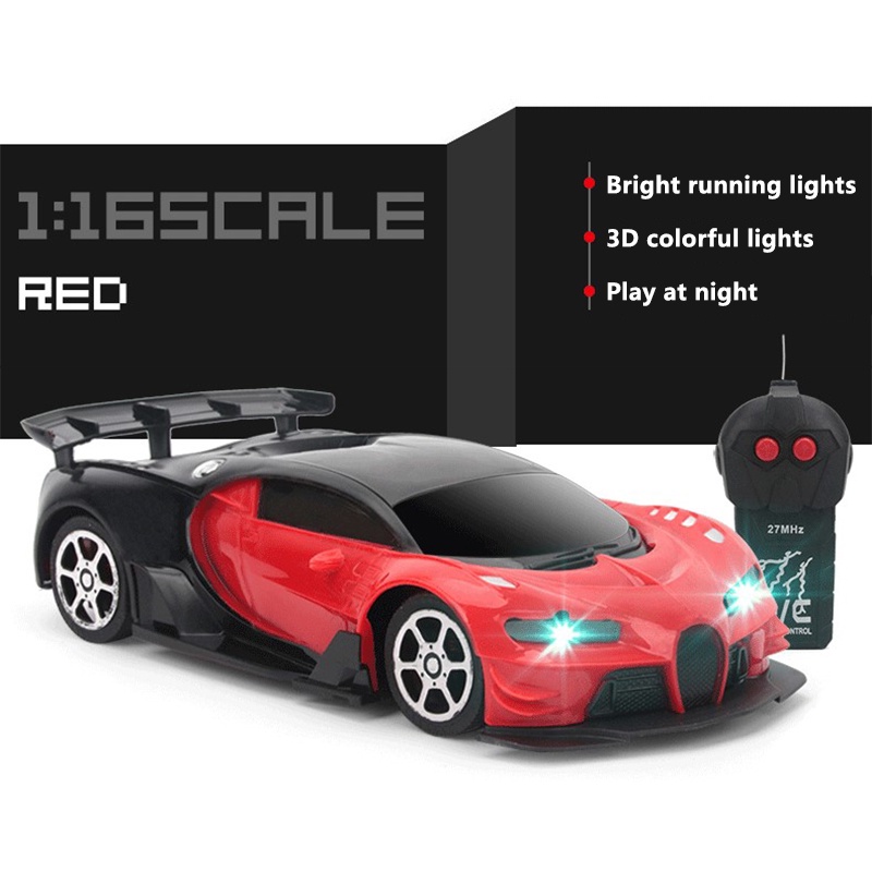 Đồ chơi xe đua thể thao SEA SUN TOYS Ferrari Bugatti điều khiển từ xa không dây có đè