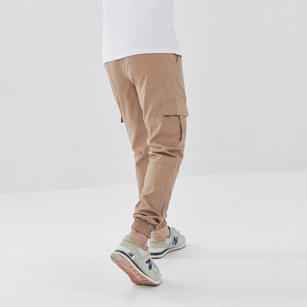 Quần Jogger Kaki Túi Hộp Nam ROUGH OUTFIT Dày Dặn, Co Giãn