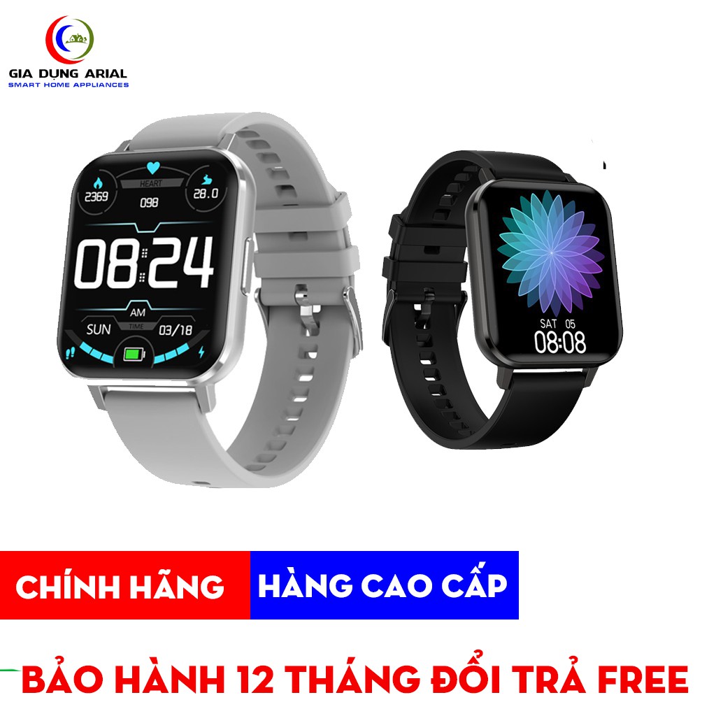 Đồng Hồ Thông Minh DTX - Thay hình nền, Màn hình cảm ứng full Viền, Pin cực trâu, chống nước IP68 , kết nối bluetooth