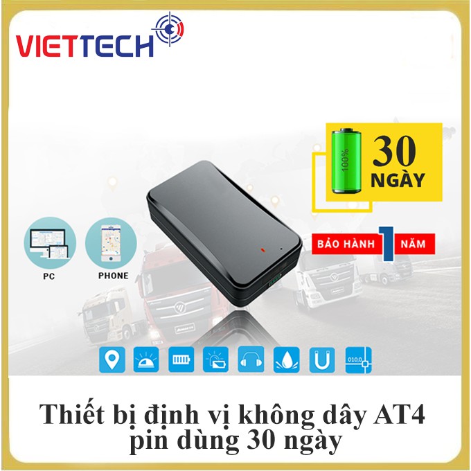 Định Vị Pin Khủng Không Dây AT4 GPS Protrack Pin 30 ngày| Nghe Âm Thanh Xung Quanh | Định Vị Nam Châm Không Cần Lắp Đặt