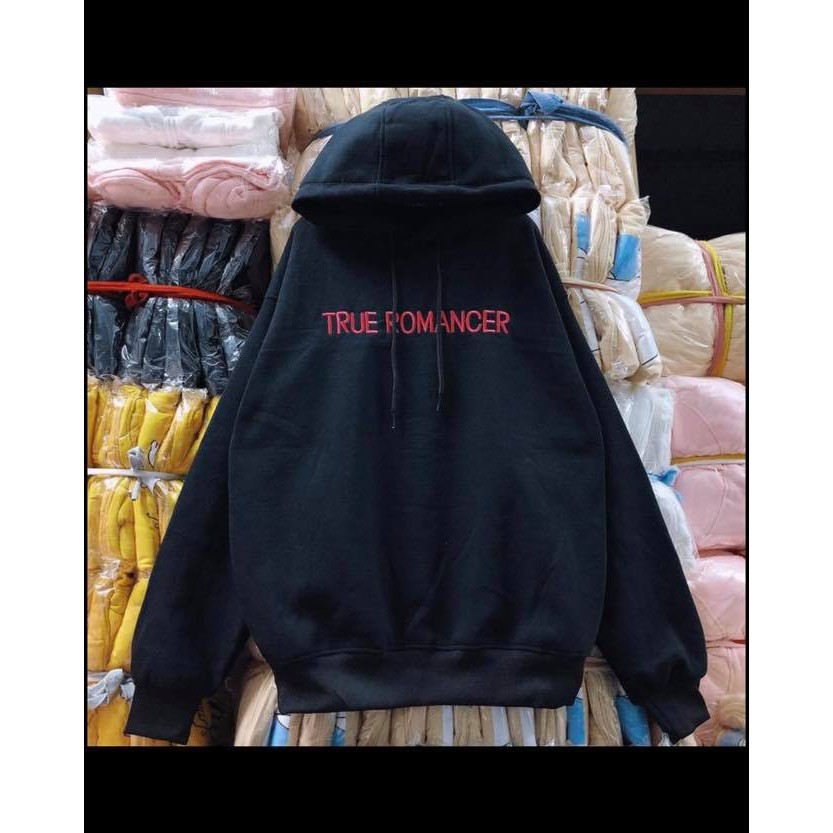 Áo đôi nam nữ Hoodie nỉ mặc mùa đông Unisex chữ Romancer ( Hàng loại đẹp)