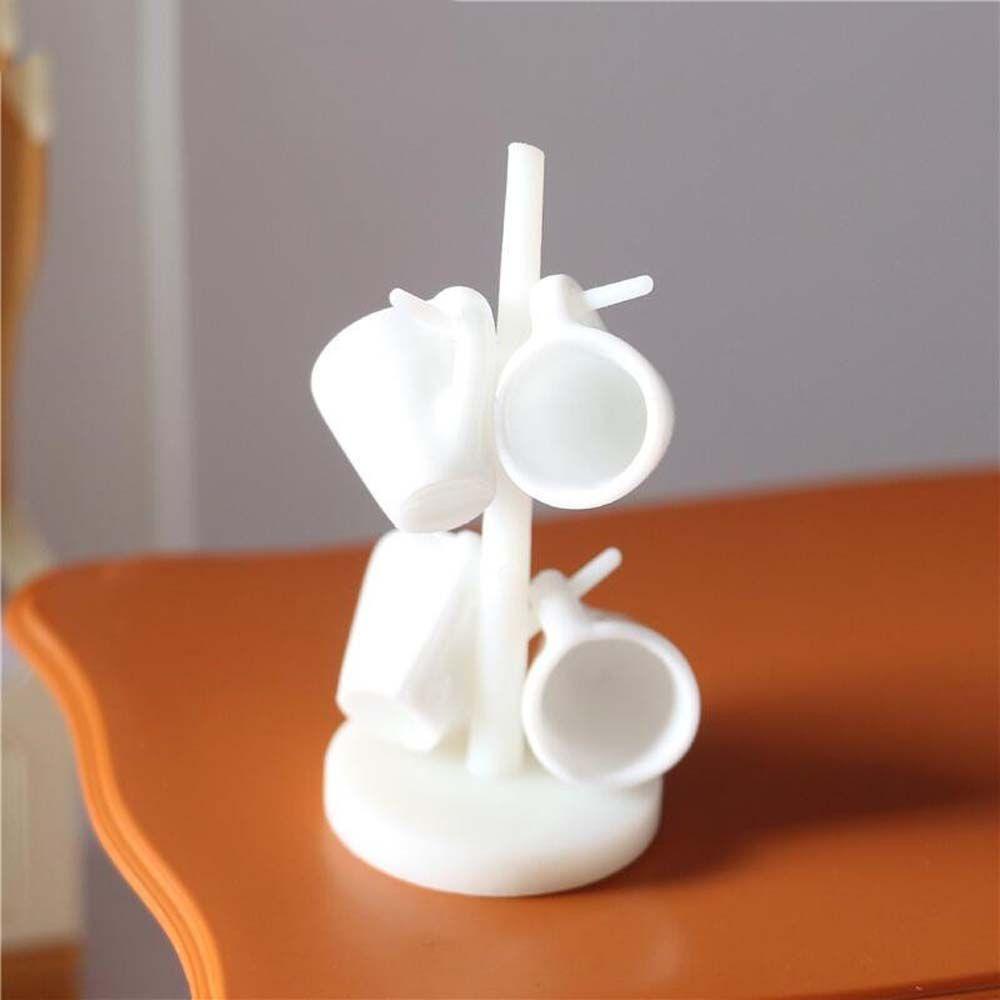 Giá Đỡ Ly Nước Mini Để Bàn Trang Trí Nhà Búp Bê