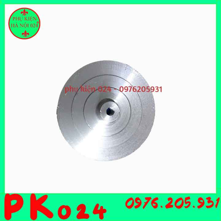 Đế Nhôm Gắn Phớt Đánh Bóng Nhôm Loại 4 - 5 Inch Trục M10 Tùy Chọn