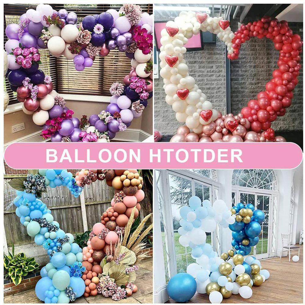 Khung Đỡ Bong Bóng Hình Trái Tim Kích Thước 59inch Dùng Trang Trí Tiệc Cưới / Sinh Nhật Đứng