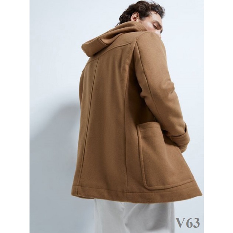 Áo dạ nam hiệu Zara Man đẹp nhất 2022, áo khoác dạ này có cả Bigsize cho người béo mập