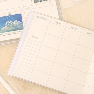 Sổ note for cube Teddy bear có bao nhựa trong