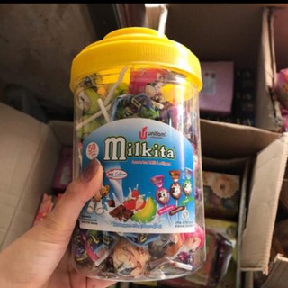 Kẹo mikita mĩ nhiều vị có lỗ cắm