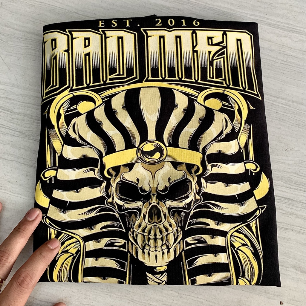 BIG SIZE Áo thun cotton100 nam nữ mẫu Bad Men 50 - 120kg - MH Store