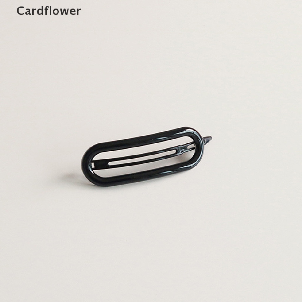 &lt; Cardflower &gt; Kẹp Tóc Càng Cua Lớn Bằng Nhựa Màu Kẹo Liền Mạch Giảm Giá
