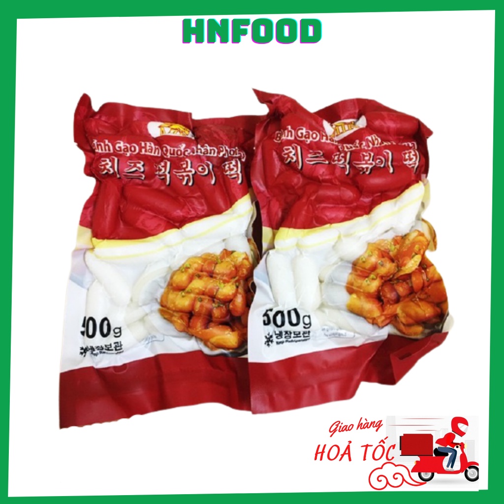 Tokbokki phô mai - Bánh gạo Hàn Quốc nhân phô mai
