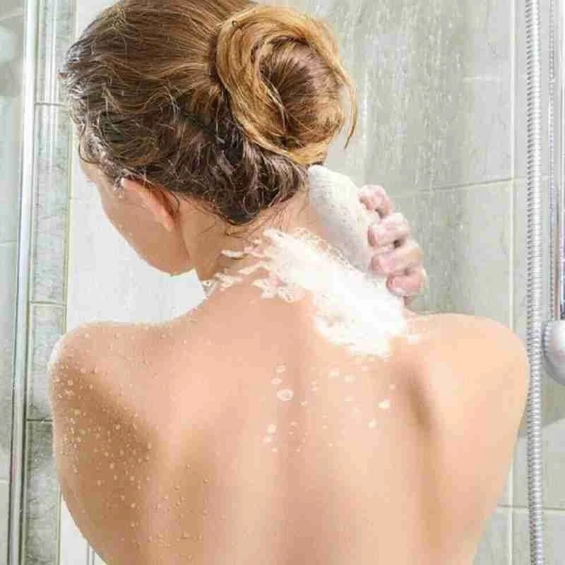 Túi Lưới Đựng Xà Phòng Tẩy Tế Bào Chết Bằng Sợi Cotton Lanh Tự Nhiên Thân Thiện Với Môi Trường
