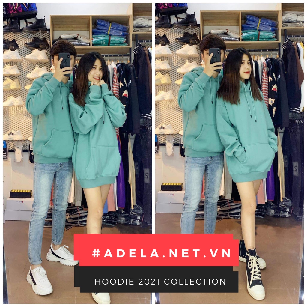 Áo hoodie, áo hoodie nam nữ form rộng, mũ trơn nhiều mầu | BigBuy360 - bigbuy360.vn