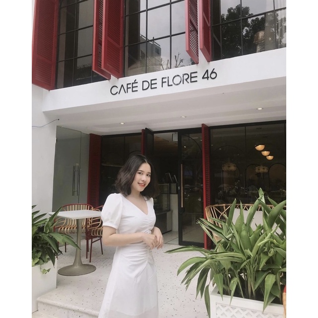 Thanh lý - ĐẦM CỦA KIDO - MARIE DRESS WHITE SIZE S