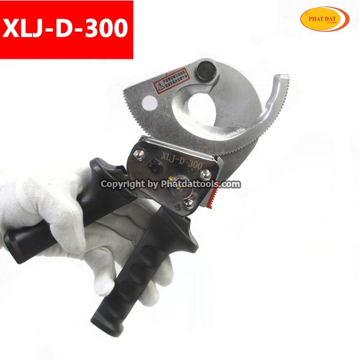 Kéo cắt cáp nhông XLJ-D300-Phạm vi cắt cáp 300mm2