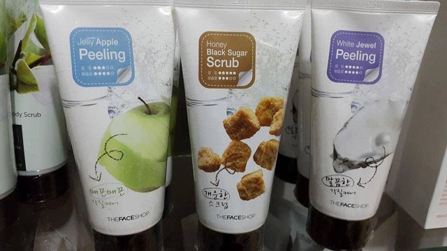 TẨY DA CHẾT SMART PEELING THE FACE SHOP 150ml