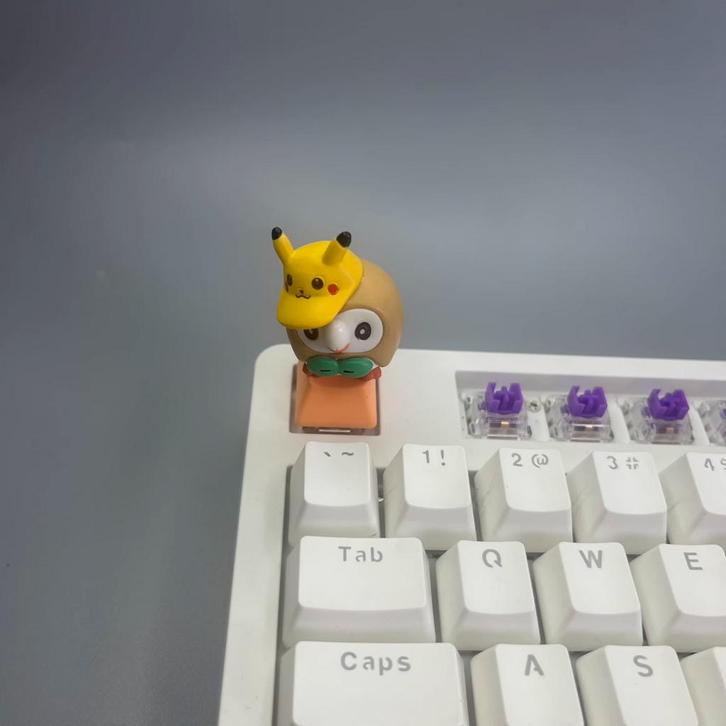 Bộ Phím Rời Esc Trục Chéo In Hình Pokemon Hoạt Hình DIY Cho Bàn Phím Cơ Pokémon Pokémon