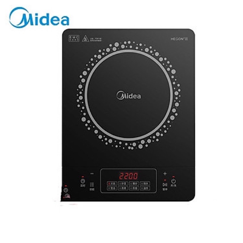 Bếp Điện Từ Thông Minh  Midea  C22-RT22E01 Chống Thấm Nước, Mài Mòn Nồi