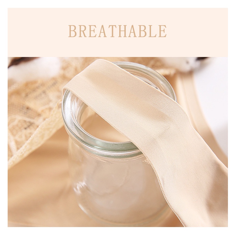 Quần lót ZXYOUPING chất liệu ren giấu đường may size lớn