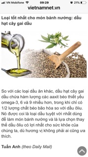 Dầu hoa cải(hay  hạt cải)