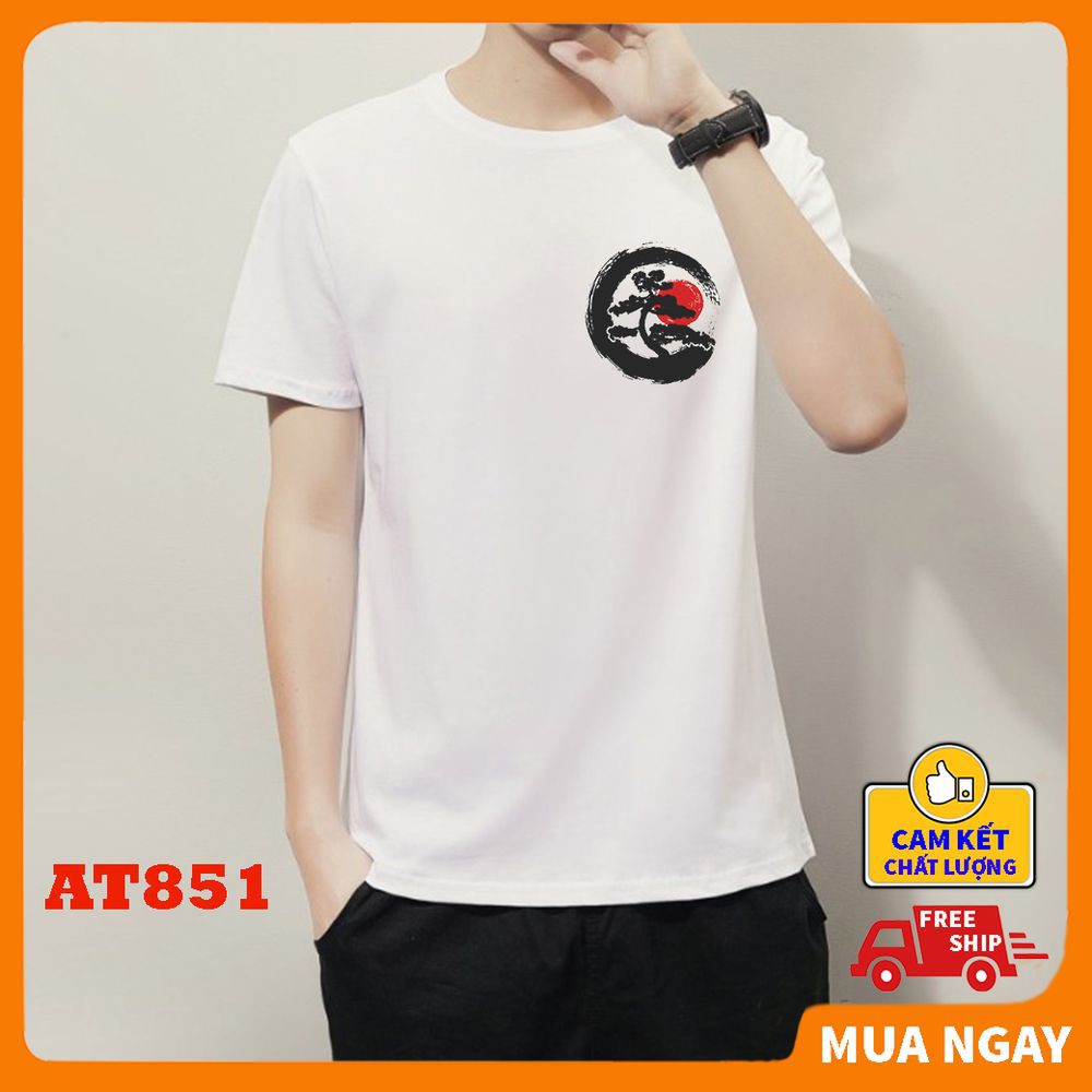 ÁO thun nam nữ fom rộng in hình Thư Pháp, vải thun mềm mịn thoáng mát co dãn thỏa mái thấm hút mồ hôi rẻ đẹp KINGSPORT